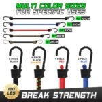 32 Piece Heavy Duty Bungee Cords - Image 2