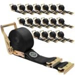 StarLeaparts 4PCS E-Track Ratchet Straps